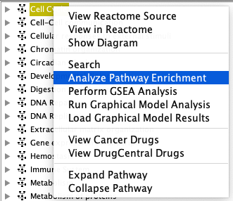 Analyze Pathway Enrichment
